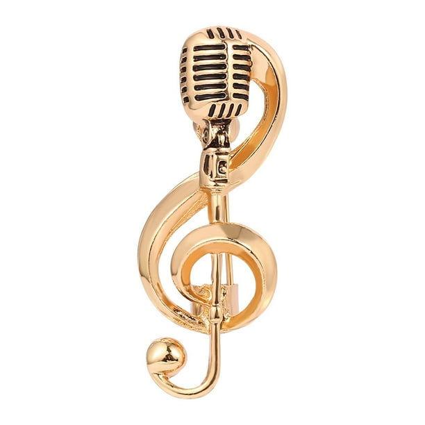 Lapel Pin For Men Microphone Music Lapel Pin Badges Pride Brooch Men Gift Lapel Pin For Men Microphone Music Lapel Pin Badges Pride Brooch Men Gift